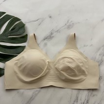 Knix Revolution V-Neck Bra Size XXXL+ Wireless Seamless Cream Beige Soft... - $24.74