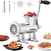 Huanyu Manual Meat Grinder Sausage Stuffer Stainless Steel NO.22 - £131.48 GBP