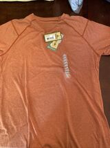 Ultimate Terrain mens S orange Bombay heather tshirt - €21,23 EUR