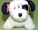 VINTAGE LUCKY 101 Dalmatians Puppy with PATCH Dog Blue Collar Name 6&quot; PL... - $10.80
