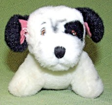 Vintage Lucky 101 Dalmatians Puppy With Patch Dog Blue Collar Name 6&quot; Plush Toy - £8.63 GBP