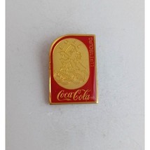 Vintage Coca-Cola Luxembourg Olympic Lapel Hat Pin - $12.38