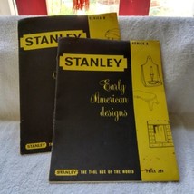 Stanley Tools, Stanley Early American designs, series A and B,  paperbac... - $25.00