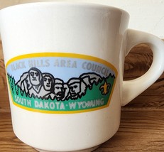 Vintage Boy Scouts Black Hillas Area Council South Dakota Wyoming Mug Cup - $9.47