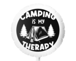 Floatotm camping is my therapy reusable waterproof mylar balloon thumb155 crop