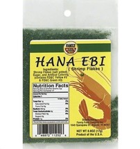 Family Hana Ebi Shrimp Flakes Green 0.6 Oz (Pack Of 10) - £50.63 GBP