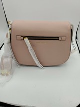 Marc Jacobs Recruit Ladies Rose Medium Leather Saddle Handbag M0008102 - $276.21