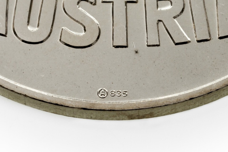 1978 World Cup Mens Football Argentina - Austria Silver Medal / Token-
show o... Item image 6