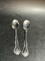 Cambridge Silver Jessica Stainless Flatware Set of 2 Teaspoons 18/0 Glos... - $9.89