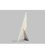 LED Floor Lamp with Warm White Light, Laser-Cut Wooden Base, Italian Mod... - $120.60 CAD