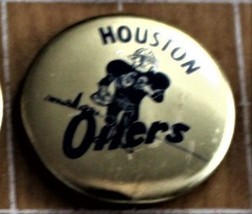 NFL pinback  from the 60s  Houston OILERS  7/8&quot; - £9.43 GBP