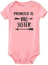 Baby Girl Promoted to Big Sister Onesie Romper - £11.99 GBP