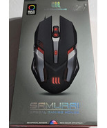 NEW Lifeworks Samurai Optical Gaming Mouse Multi Color LW-BL-GM1000B Sealed - €12,70 EUR