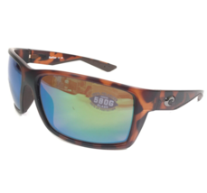 Costa Sunglasses Reefton 06S9007-3164 Tortoise Square Blue Green Lens 580G - $149.38