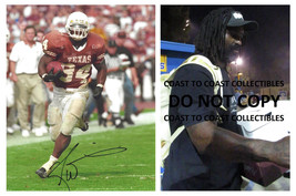 Ricky Williams signed Texas Longhorns 8x10 football photo COA Proof autographed. - £85.33 GBP