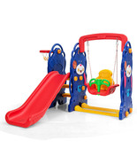 3-in-1 Toddler Climber and Swing Playset - Color: Multicolor - £302.23 GBP