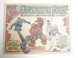 1978 Color Ad  Fantastic Four Television Cartoon Series - £6.42 GBP