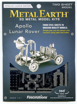 Metal Earth Apollo Lunar Rover 3D Puzzle Micro Model Moon Landing Vehicle - £10.17 GBP