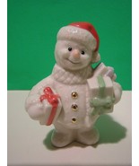 Lenox Snowman With Gifts W/COA - £14.78 GBP