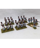 (5) Painted Napoleonic Rifle Infantry Firing Groups 15MM Miniatures - €27,41 EUR