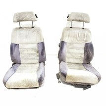 Pair Of Cloth Seat 2+0 Without Tracks OEM 1985 Nissan 300ZXItem must be ... - £229.24 GBP