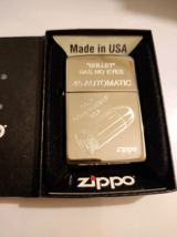 2012  Engraved 45 Automatic Bullet Has No Eyes  Zippo Lighter Choice Of Inserts - £40.95 GBP