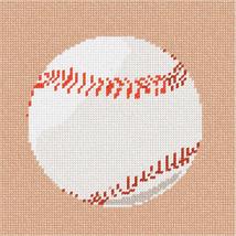 Pepita Needlepoint Canvas: Baseball, 7&quot; x 7&quot; - £39.50 GBP+