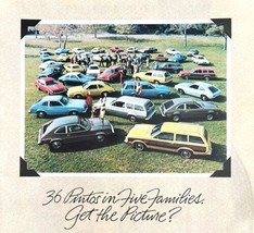 Ford Pinto 1980 Advertisement Vintage Automotobilia 36 Cars 5 Families D... - $29.99