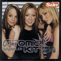 Atomic Kitten - Right Now Album Sampler (The Sun) 2002 Uk Enhanced Promo SUN491 - £14.85 GBP