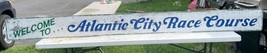 VTG Atlantic City Race Course Sign Thoroughbred Racing Starting Gate New Jersey - £950.26 GBP