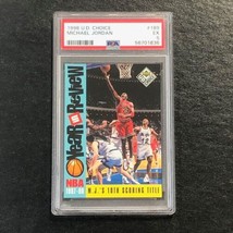 1998 UD Choice #189 Michael Jordan PSA 5 EX Bulls - £39.95 GBP