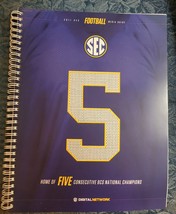 2011 Southeastern Conference Football Media Guide Alabama National Champs - $24.14