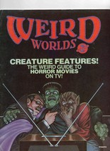 VINTAGE 1978 Scholastic Weird Worlds Magazine Creature Features Horror Guide - £23.73 GBP