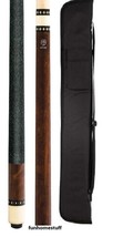 LUCKY L9 McDermott Cues Cherry Stain 2pc Billiard Pool Cue Stick + 1x1 Case