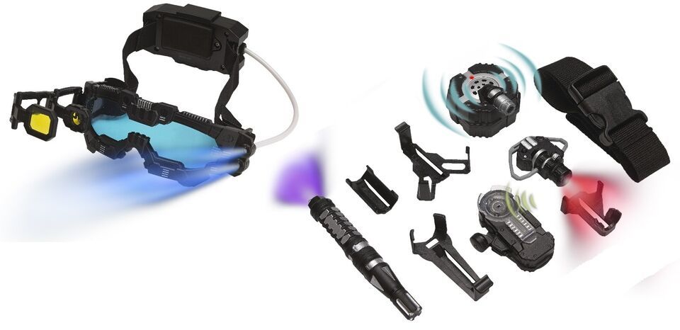 SpyX Night Mission Goggles+Micro Gear Set-for the ULTIMATE Spy! Be A Super Spy