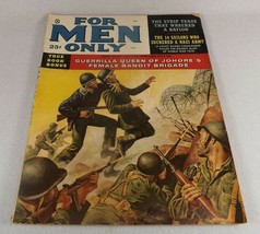 For Men Only Magazine June 1959 Kunstler Cover-14 Sailors Who Suckered Nazi Army - £18.28 GBP
