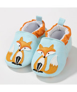 NEW Baby Boy Girl Owl Fox First Walker Soft Sole Baby Crib Shoes Slippers - £6.28 GBP