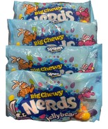 Big Chewy Nerds Candy Jelly Beans 13oz Bag Easter Lot Of 4 Bags - $456.61 MXN
