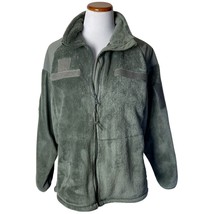 Proud Apparel Size S Small Fleece Jacket Cold Weather Green Full Zip Womens - $14.99