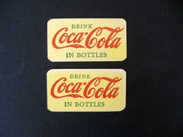 Vintage Coca Cola Collectibles - Coupon Cards - Uniform Patches - Bingo Markers - £19.65 GBP