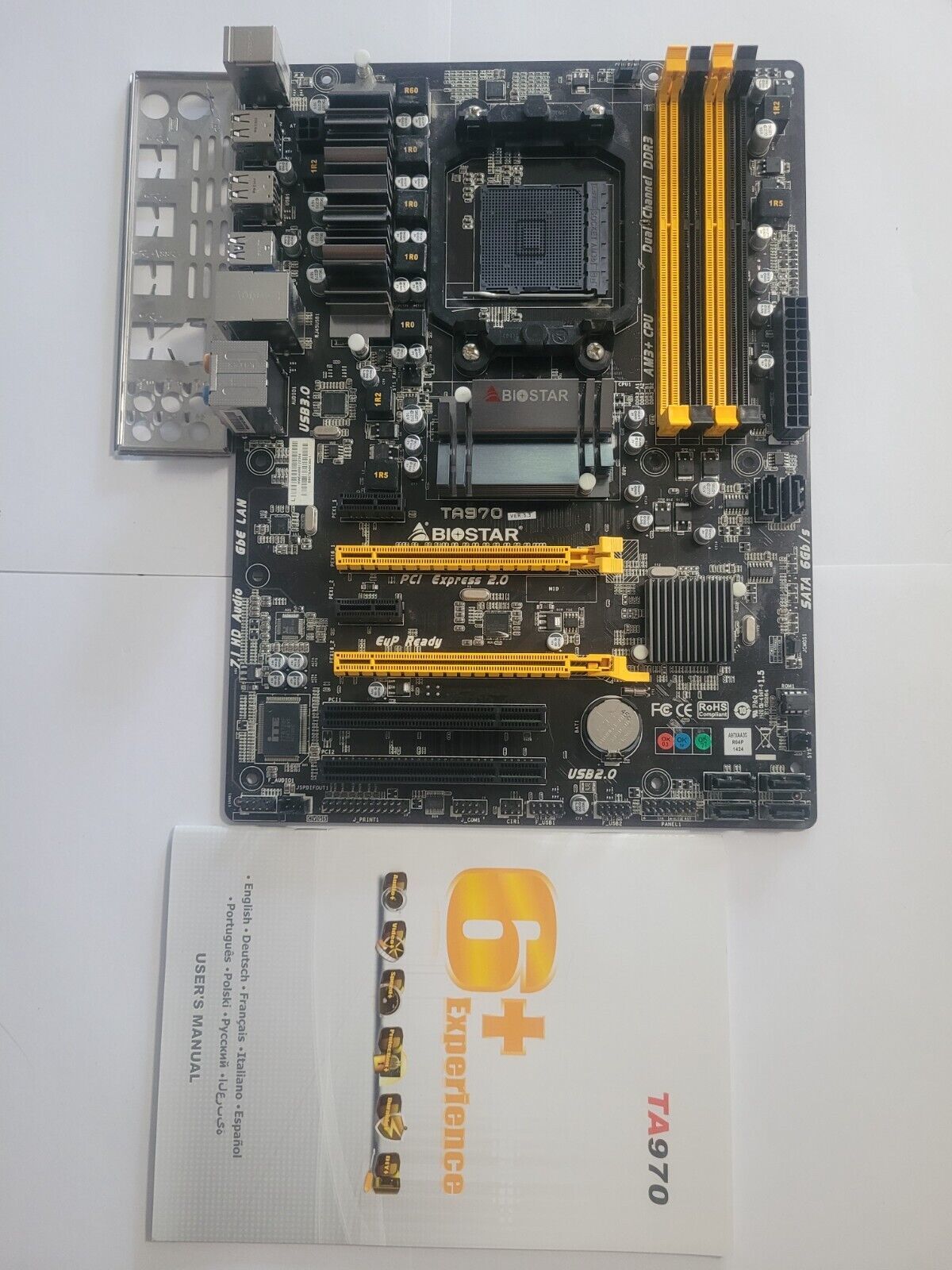 Biostar TA970 Socket AM3 Motherboard Atx and similar items