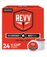 REVV NO SURRENDER DARK ROAST COFFEE KCUPS 24CT - $17.38