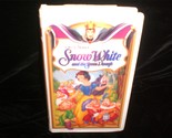 VHS Disney&#39;s Snow White and the Seven Dwarfs 1937 Adriana Caselotti - $7.00