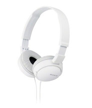 Sony MDR-ZX110 Zx Series Headphones White MDRZX110 Wired Over Ear #6 &quot;Open Box&quot; - £10.81 GBP