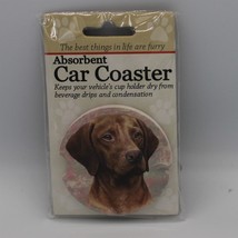 Super Absorbent Car Coaster - Dog - Vizla - £4.28 GBP