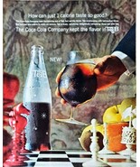 TAB - COCA-COLA - Chess - Bottled Flavor - 1964 Vintage Print Ad - $9.88