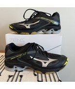 NWOB Mizuno Women&#39;s Size 9 Wave Lightning Z3 Volleyball Court Shoes Black - $88.01 CAD