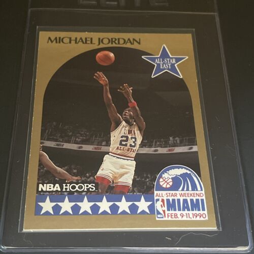 Primary image for 1990-91 NBA Hoops All-Star Game Michael Jordan Basketball Card #5 