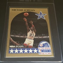 1990-91 NBA Hoops All-Star Game Michael Jordan Basketball Card #5  - £4.62 GBP