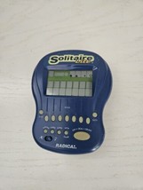 Radica Solitaire Lite 1997 Handheld Travel Electronic Backlight Tested Works - $18.69